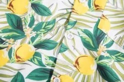 Green And Yellow Lemon Pattern Shirt | Soobin - TXT -Diva s Closet Green And Yellow Lemon Pattern Shirt Soobin TXT 1 600x402 1