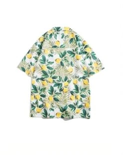 Green And Yellow Lemon Pattern Shirt | Soobin - TXT -Diva s Closet Green And Yellow Lemon Pattern Shirt Soobin TXT 1 600x757 1