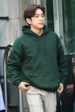 Green Oversized Hoodie | Jinyoung - GOT7 -Diva s Closet Green Oversized Hoodie Jinyoung GOT7 8