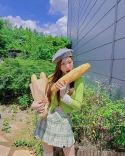 Green Plaid School Girl Pleated Skirt | Taeyeon - Girls Generation 18 Green Plaid School Girl Pleated Skirt | Taeyeon - Girls Generation -Diva s Closet Green Plaid School Girl Pleated Skirt Taeyeon Girls Generation inspiration 2 600x753 1