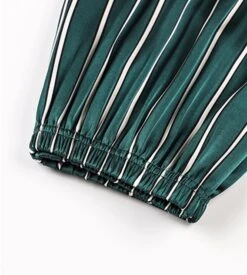 Green Stripes Fox Pajama Set | Lucas - NCT -Diva s Closet Green Stripes Fox Pajama Lucas NCT 9