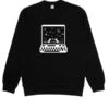 Black Retro Style Sweatshirt | Haechan - NCT -Diva s Closet Haechan NCT Black Retro Style Sweatshirt 1 600x741 1