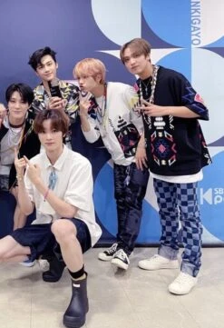 Blue Checkerboard Jeans | Haechan - NCT -Diva s Closet Haechan NCT Blue Checkerboard Jeans 3 600x877 1