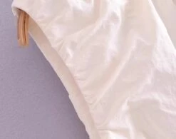 White Drawstring Sleeveless Top | Haerin - NewJeans -Diva s Closet Haerin NewJeans White Drawstring Sleeveless Top 6 600x473 1