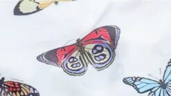 White Butterfly Print Shirt | Hueningkai - TXT -Diva s Closet Hueningkai TXT White Butterfly Print Shirt 10 600x338 1