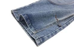 Blue Inner Cut-Out Ringed Denim Jeans | Wheein - Mamamoo -Diva s Closet Hweein Inner Cut out Ringed Denim Jeans 18 600x414 1