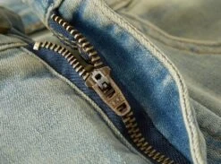 Green Washed Retro Straight Jeans | Felix - Stray Kids -Diva s Closet Hyunjin Stray Kids Green Washed Retro Straight Jeans 5 600x445 1