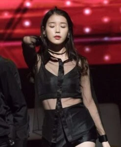 Black Sheer Shirt | IU -Diva s Closet IU Black Sheer Shirt 2 600x734 1