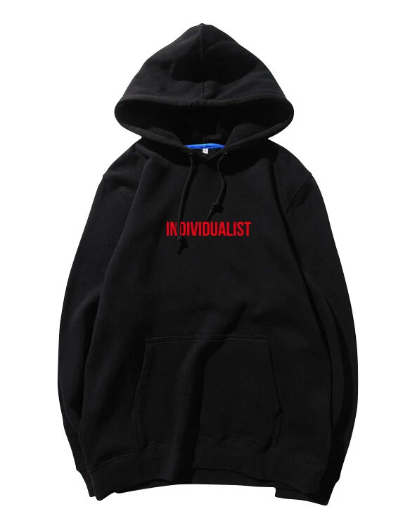 Grey Individualist Hoodie | Irene - Red Velvet 5 Grey Individualist Hoodie | Irene - Red Velvet - Image 3