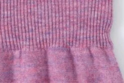 Pink Knitted Mini Skirt | Irene - Red Velvet -Diva s Closet Irene Red Velvet Pink Knitted Mini Skirt 4 600x404 1