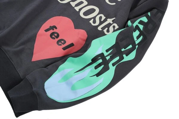 Black Lucky Me I See Ghosts Hoodie | J-Hope - BTS 5 Black Lucky Me I See Ghosts Hoodie | J-Hope - BTS - Image 3