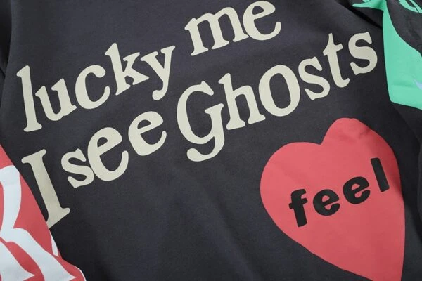 Black Lucky Me I See Ghosts Hoodie | J-Hope - BTS 4 Black Lucky Me I See Ghosts Hoodie | J-Hope - BTS - Image 2