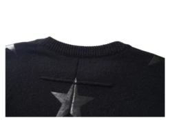 Black Stars And Stripes Sweatshirt | Jackson - GOT7 -Diva s Closet Jackson GOT7 Black Stars And Stripes Sweater 10 600x423 1