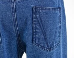 Blue "Censored" Denim Jeans | Jennie - BlackPink -Diva s Closet Jennie BlackPink Censored Denim Jeans 1 600x477 1