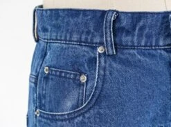 Blue "Censored" Denim Jeans | Jennie - BlackPink -Diva s Closet Jennie BlackPink Censored Denim Jeans 8 600x448 1