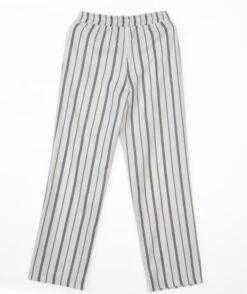 White Vertical Striped Wide Leg Pants | Jennie - BlackPink -Diva s Closet Jennie Vertical Striped Wide Leg Pants 5 600x713 1
