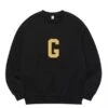 Black Letter G Print Sweatshirt | Jimin - BTS -Diva s Closet Jimin BTS Black Letter G Print Sweatshirt 2 600x770 1