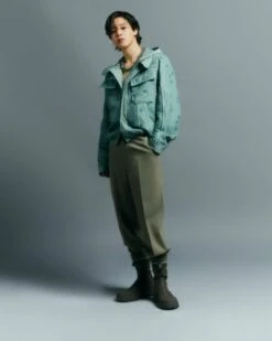 Brown Beam Feet Designed Pants | Jimin - BTS -Diva s Closet Jimin Brown Beam Feet Designed Pants Inspiration scaled 600x750 1