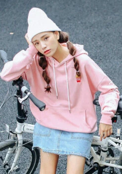 Pink Fries Hoodie | Jin - BTS -Diva s Closet Jin BTS Clothing Idea Pink Fries Hoodie e1643804540554