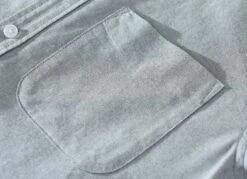 Grey Four-Bar Button-Up Shirt | Jin - BTS -Diva s Closet Jin BTS Grey Four Bar Button Up Shirt 3 600x434 1