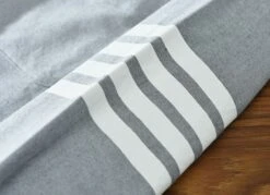 Grey Four-Bar Button-Up Shirt | Jin - BTS -Diva s Closet Jin BTS Grey Four Bar Button Up Shirt 5 600x435 1