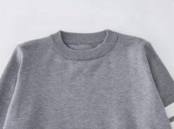 Grey Sweatshirt With Stripe Detail | Jin - BTS -Diva s Closet Jin BTS Grey Sweatshirt With Stripe Detail 1 600x447 1