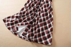 Red Plaid Collared Dress | Jisoo - BlackPink -Diva s Closet Jisoo BlackPink Red Plaid Collared Dress 7 600x400 1