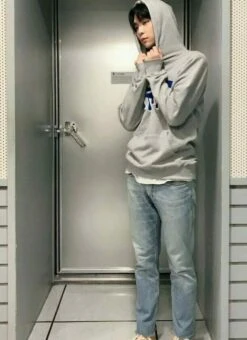 Grey 1997 Print Hoodie | Johnny - NCT -Diva s Closet Johnny 1997 Hoodie Inspiration 3 e1643277045842 600x826 1