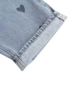 Blue Heart Stamped Denim Jeans | Joy - Red Velvet -Diva s Closet Joy Red Velvet Blue Heart Stamped Denim Jeans 1 600x682 1