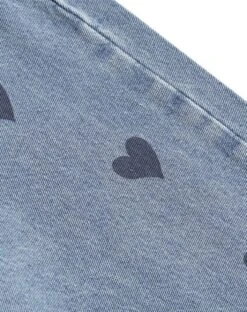 Blue Heart Stamped Denim Jeans | Joy - Red Velvet -Diva s Closet Joy Red Velvet Blue Heart Stamped Denim Jeans 7 600x757 1