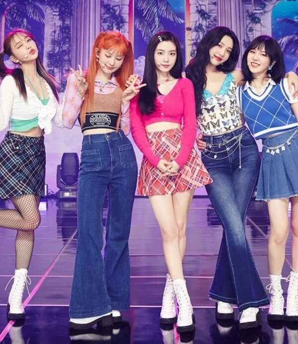 Blue Butterfly V-Neck Camisole | Joy - Red Velvet 21 Blue Butterfly V-Neck Camisole | Joy - Red Velvet - Image 19