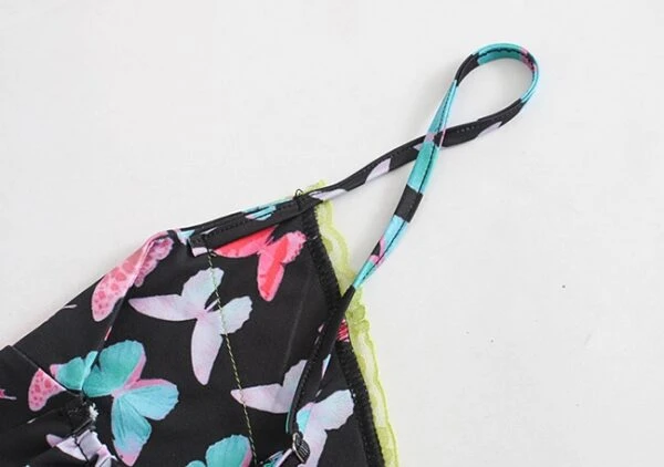 Blue Butterfly V-Neck Camisole | Joy - Red Velvet 19 Blue Butterfly V-Neck Camisole | Joy - Red Velvet - Image 17