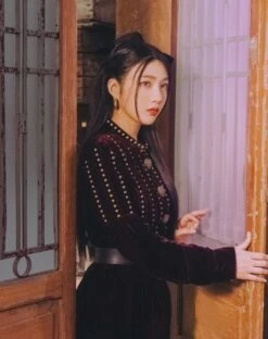 Wine Red Studded Mini Dress | Joy - Red Velvet -Diva s Closet Joy Red Velvet Wine Red Studded Mini Dress 3 600x759 1