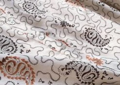 Beige Paisley Long Sleeve Shirt | Jungkook - BTS -Diva s Closet Jungkook BTS Beige Paisley Long Sleeve Shirt 10 600x427 1