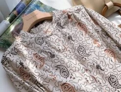 Beige Paisley Long Sleeve Shirt | Jungkook - BTS -Diva s Closet Jungkook BTS Beige Paisley Long Sleeve Shirt 7 600x456 1