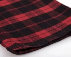 Red Plaid Retro Pants | LeeKnow - Stray Kids -Diva s Closet LeeKnow Stray Kids Red Plaid Retro Pants 7 600x480 1