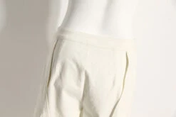 White Cut-Out Hollow Pants | Lisa - BlackPink -Diva s Closet Lisa BlackPink White Cut Out Hollow Pants 2 600x400 1