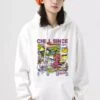 White Chill Since 1993 Pink T-Rex Hoodie | Lisa - Blackpink -Diva s Closet Lisa Blackpink White Chill Since 1993 Pink T Rex Hoodie 1