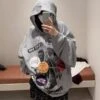 Grey Collage Printed Hoodie | Mingi - ATEEZ -Diva s Closet Mingi ATEEZ Grey Collage Printed Hoodie 4 600x694 1
