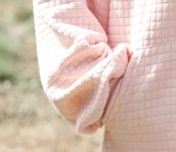 Pink Quilted Texture Hoodie | Mingyu - Seventeen -Diva s Closet Mingyu Seventeen Pink Quilted Texture Hoodie 7 600x518 1