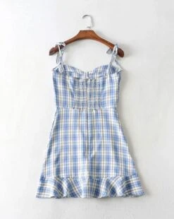 Lilac Plaid Dress | Miyeon - (G)I-DLE 32 Lilac Plaid Dress | Miyeon - (G)I-DLE -Diva s Closet Miyeon GI DLE Lilac Plaid Dress 25