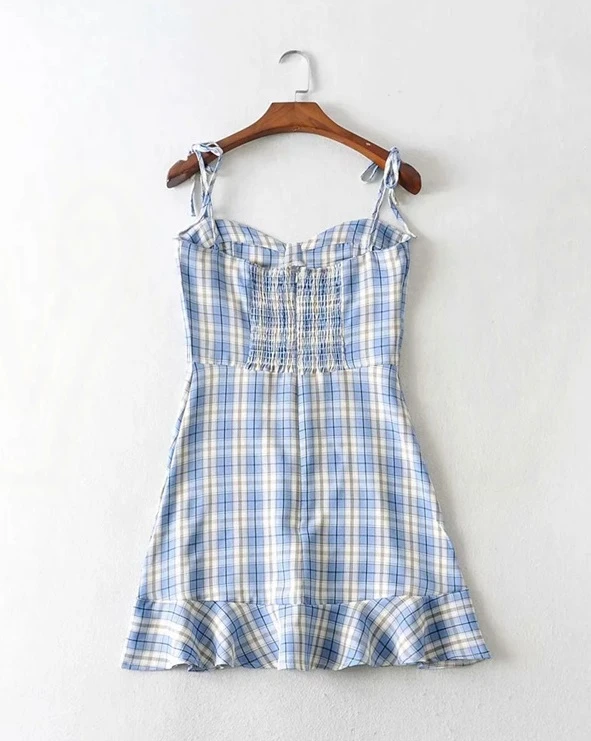 Lilac Plaid Dress | Miyeon - (G)I-DLE 15 Lilac Plaid Dress | Miyeon - (G)I-DLE - Image 13