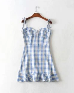 Lilac Plaid Dress | Miyeon - (G)I-DLE 24 Lilac Plaid Dress | Miyeon - (G)I-DLE -Diva s Closet Miyeon GI DLE Lilac Plaid Dress 27