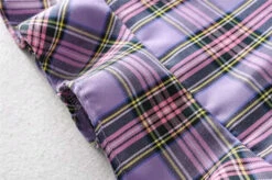 Lilac Plaid Dress | Miyeon - (G)I-DLE 23 Lilac Plaid Dress | Miyeon - (G)I-DLE -Diva s Closet Miyeon GI DLE Lilac Plaid Dress 34 600x398 1