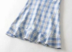 Lilac Plaid Dress | Miyeon - (G)I-DLE 30 Lilac Plaid Dress | Miyeon - (G)I-DLE -Diva s Closet Miyeon GI DLE Lilac Plaid Dress 40 600x430 1