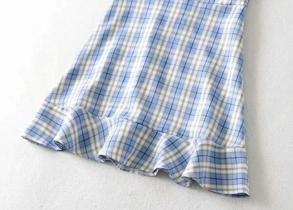 Lilac Plaid Dress | Miyeon - (G)I-DLE 13 Lilac Plaid Dress | Miyeon - (G)I-DLE - Image 11