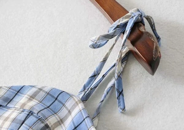 Lilac Plaid Dress | Miyeon - (G)I-DLE 11 Lilac Plaid Dress | Miyeon - (G)I-DLE - Image 9