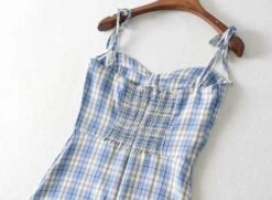 Lilac Plaid Dress | Miyeon - (G)I-DLE 33 Lilac Plaid Dress | Miyeon - (G)I-DLE -Diva s Closet Miyeon GI DLE Lilac Plaid Dress 44 600x440 1