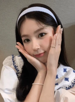 White Embroidered Doll Collar Blouse | Miyeon - (G)I-DLE -Diva s Closet Miyeon GI DLE White Embroidered Doll Collar Blouse 1