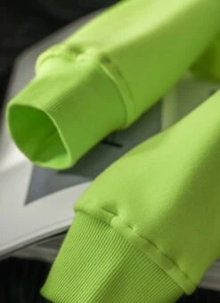 Neon Green Loose Fit Hoodie | Mark - NCT -Diva s Closet Neon Green Loose Fit Hoodie Mark NCT 5